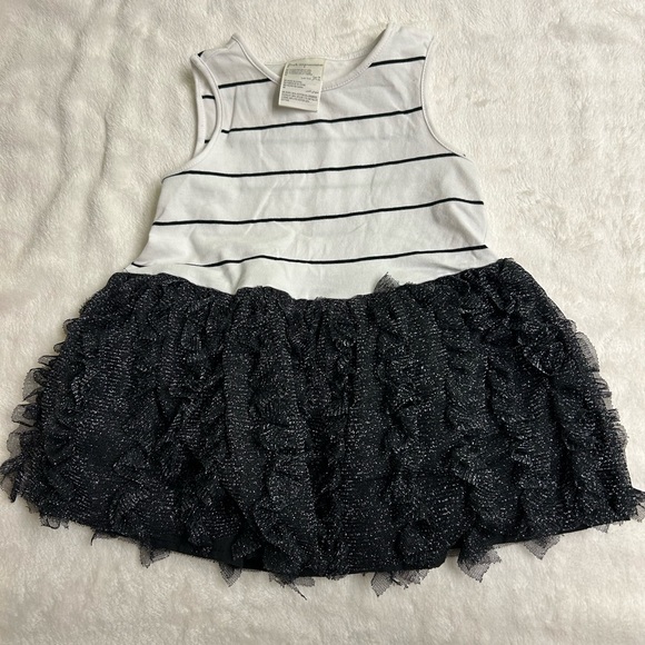 First impressions - white and black sleeveless dress and blazer - 18 months - Picture 4 of 8